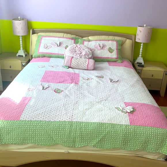 Maggie Miller Butterfly Quilt set - Picture 1 of 11